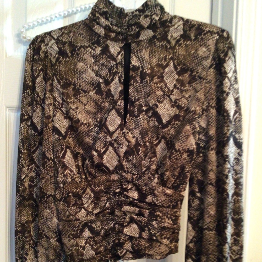 Leopard Blouse by Where Are You From